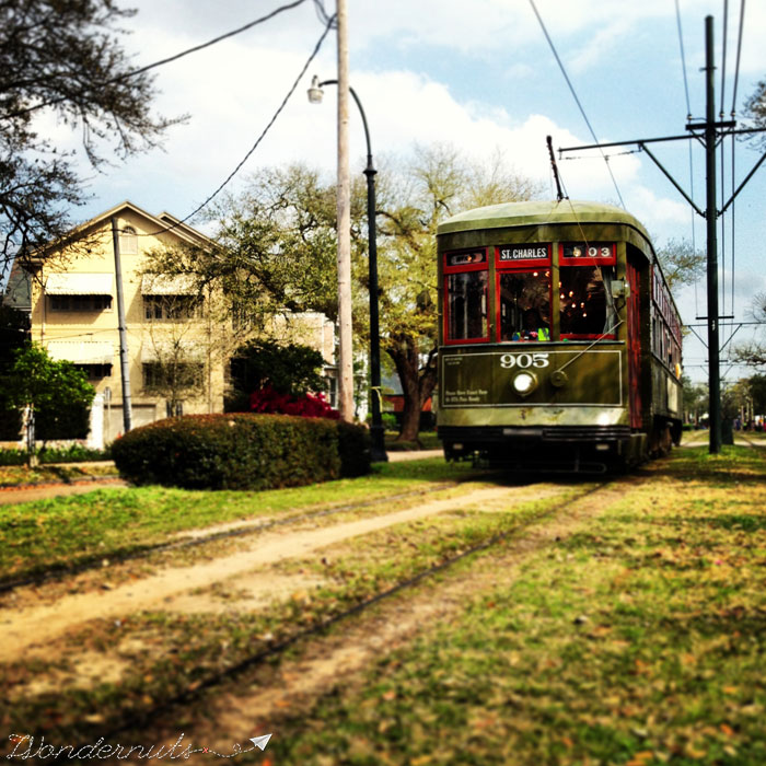 St. Charles Streetcar in New Orleans