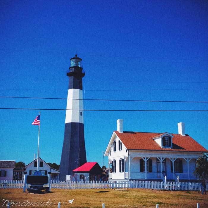 The Tybee Island lighthouse