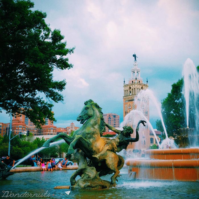 Kansas City: home of the most fountains in the world. Yet one more reason to visit.