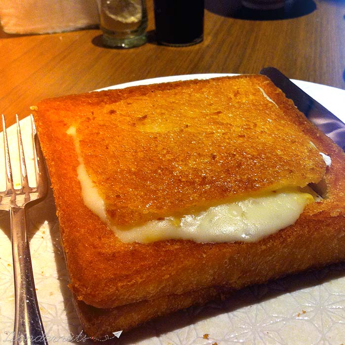 Coffin toast: doesn't taste dead at all.