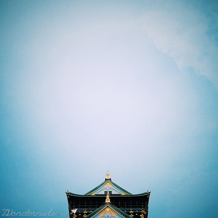 The artistic hipster portion of Osaka Castle. It's really all you need to see.